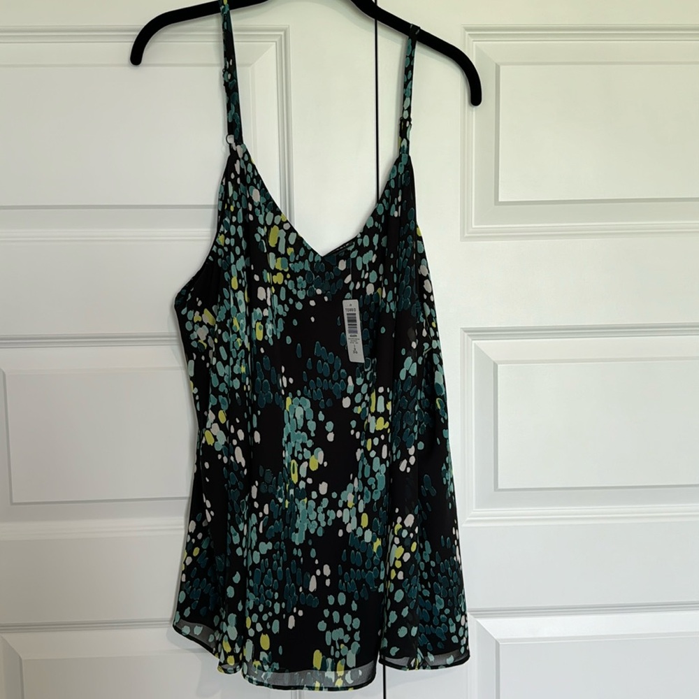 NWT Torrid size 3 Sophie chiffon swing cami adjustable straps